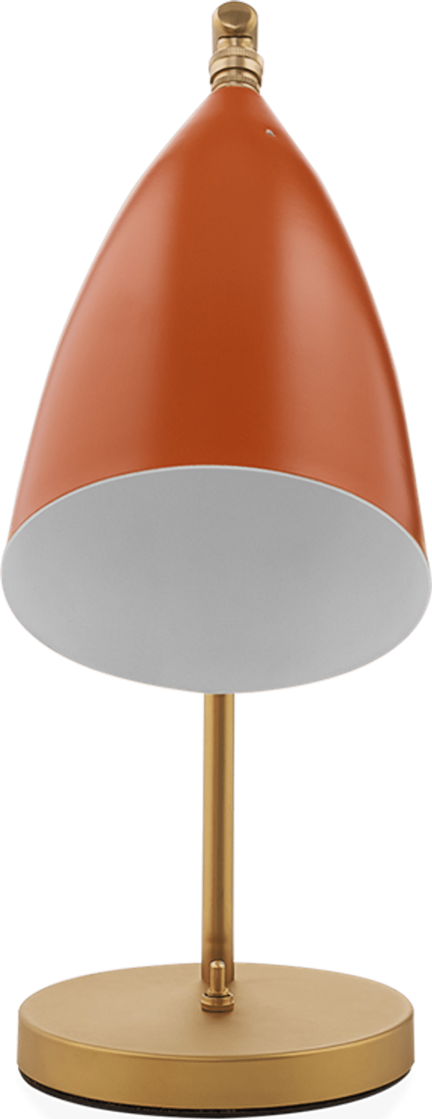 Lámpara de mesa estilo saltamontes Orange image.