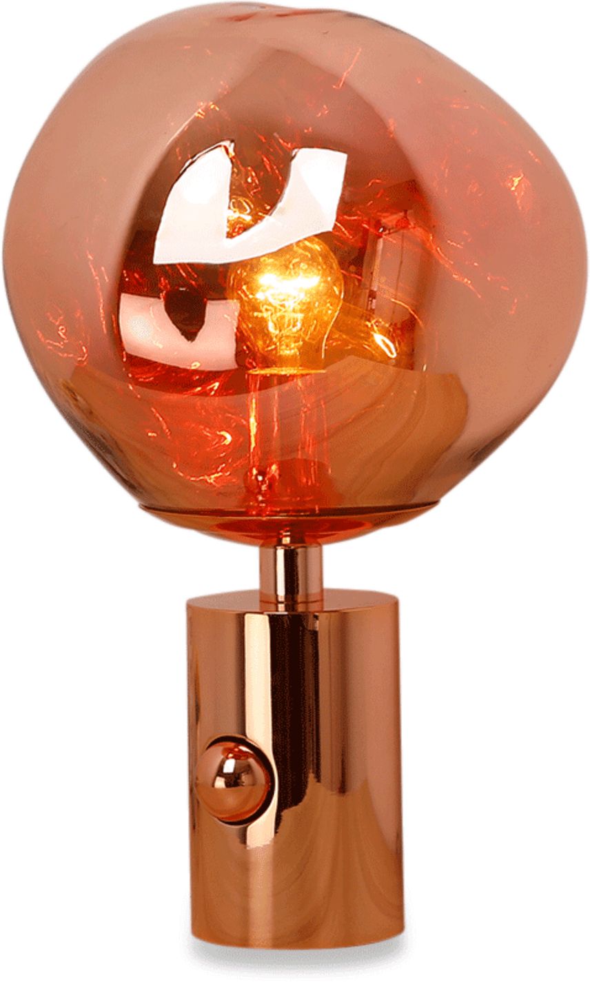 Lámpara de mesa Melt Style Rose Gold image.
