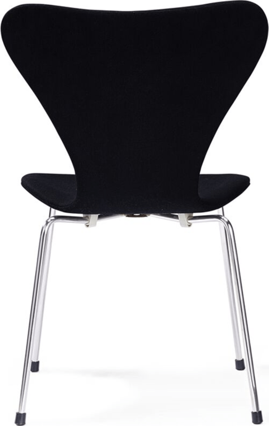 Serie 7 Stuhl gepolstert Black image.