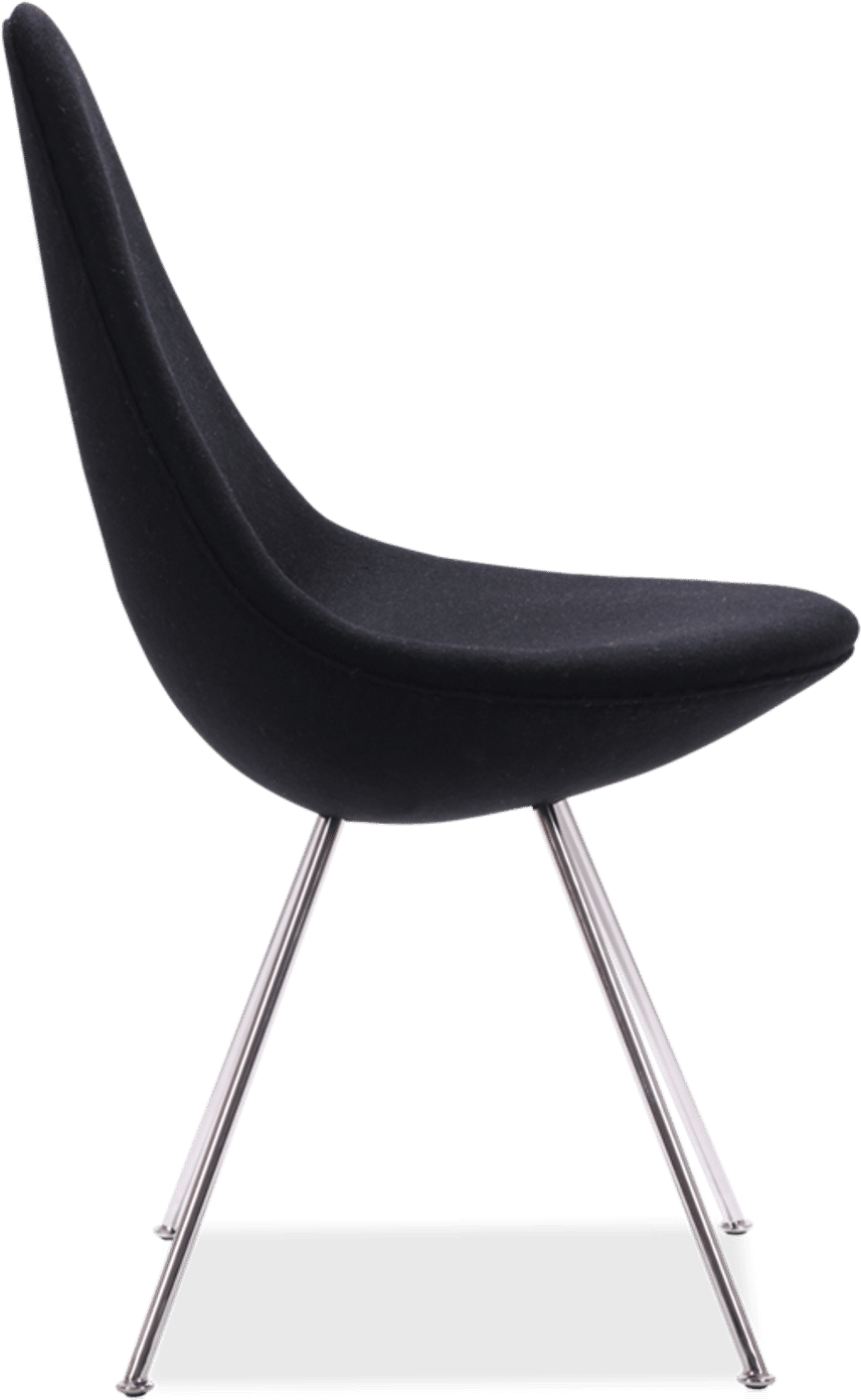 Drop Chair Wool/Black image.