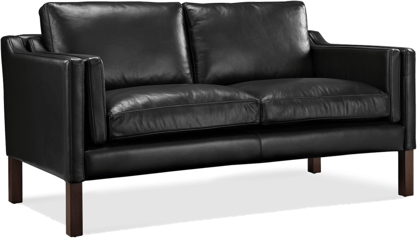 2212 Sofa med to seter Premium Leather/Black  image.