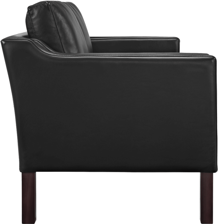2212 Sofa med to seter Premium Leather/Black  image.