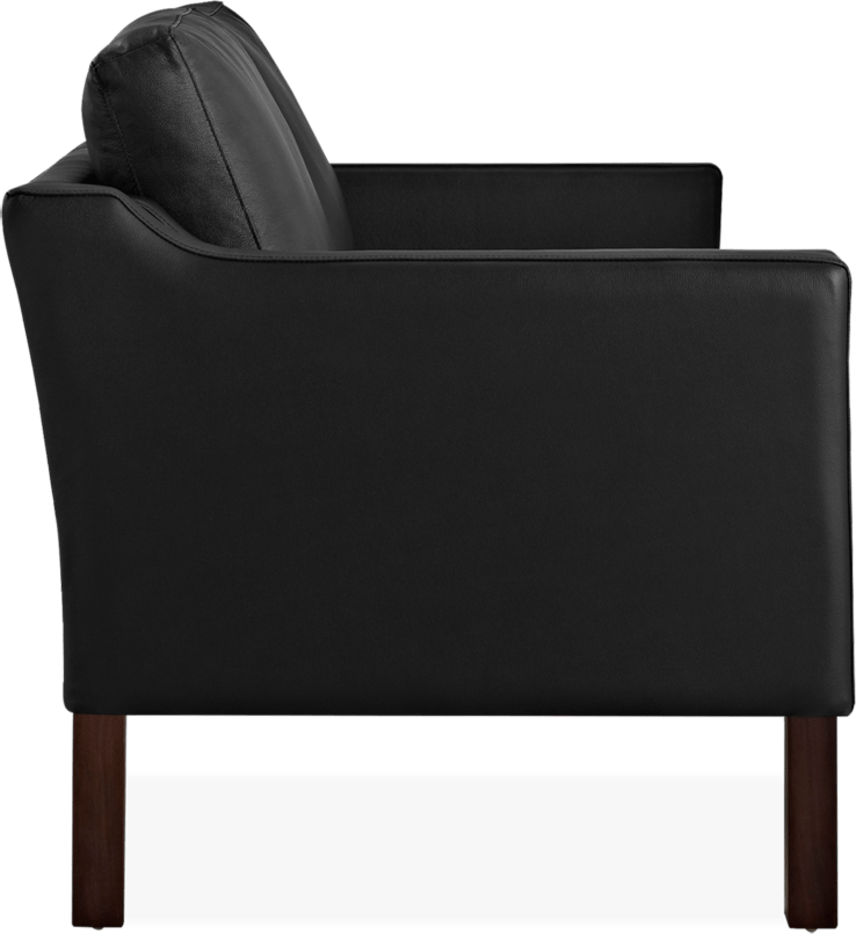 2212 soffa med två sittplatser Italian Leather/Black image.