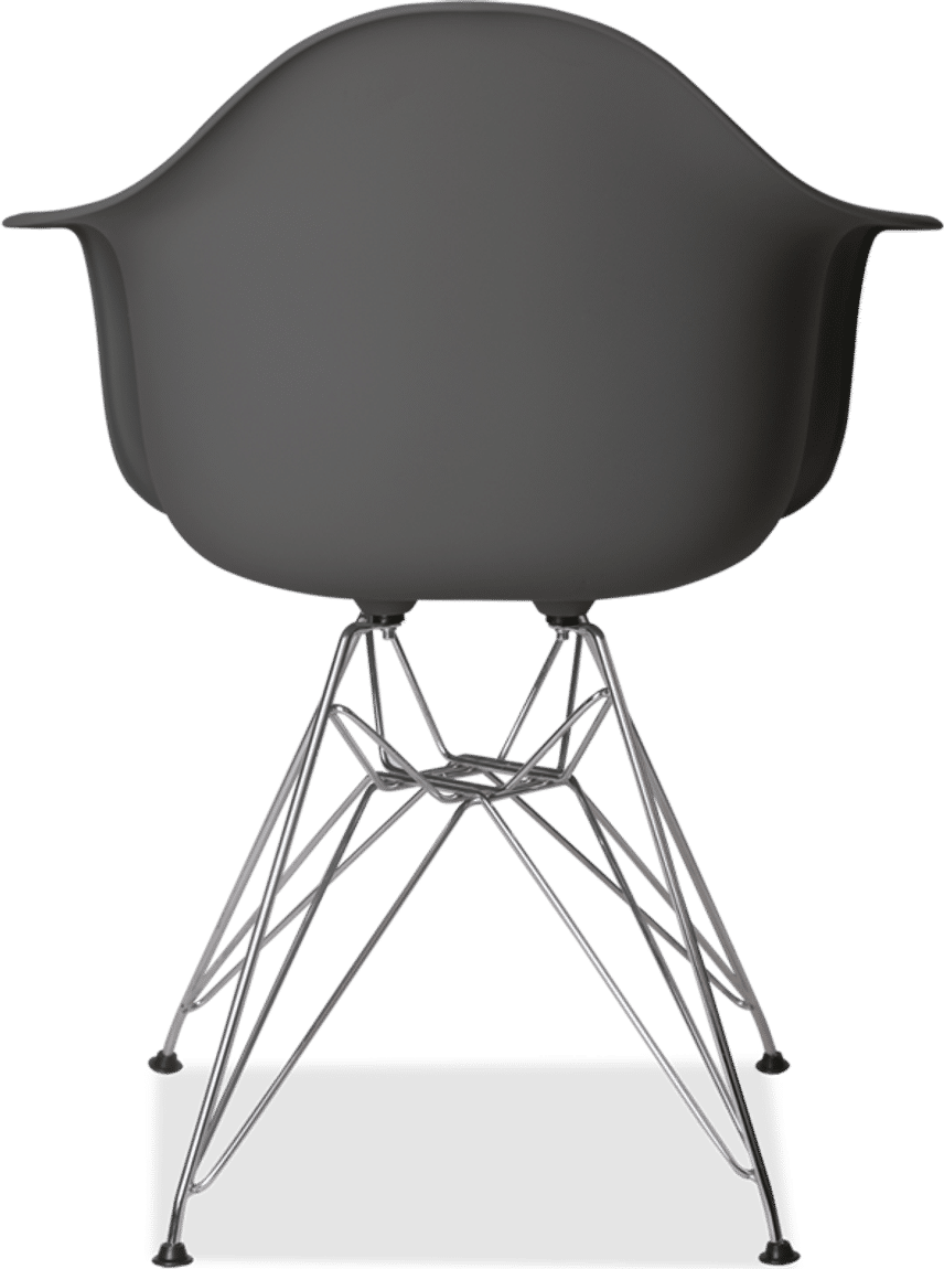 DAR Style Plastic Chair Basalt image.