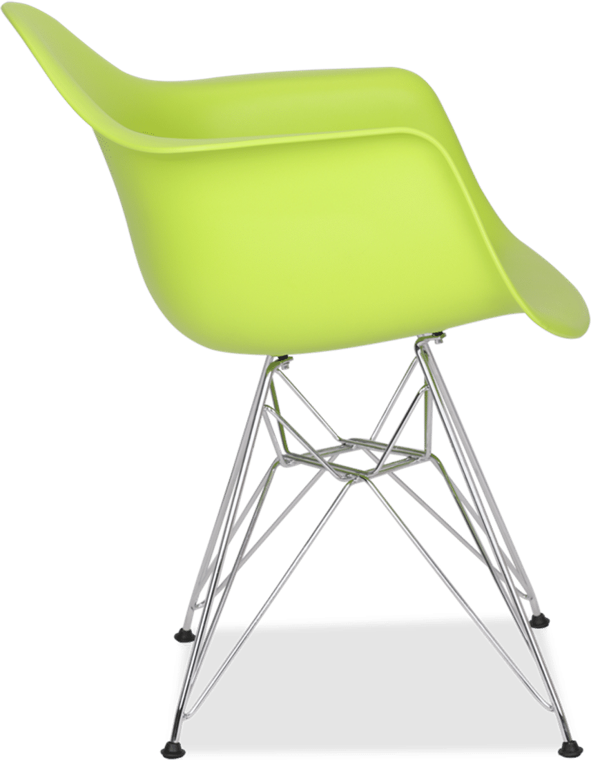 DAR Style Plastic Chair Green image.