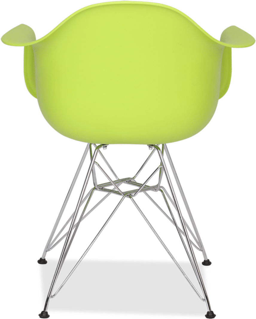 DAR Style Plastic Chair Green image.