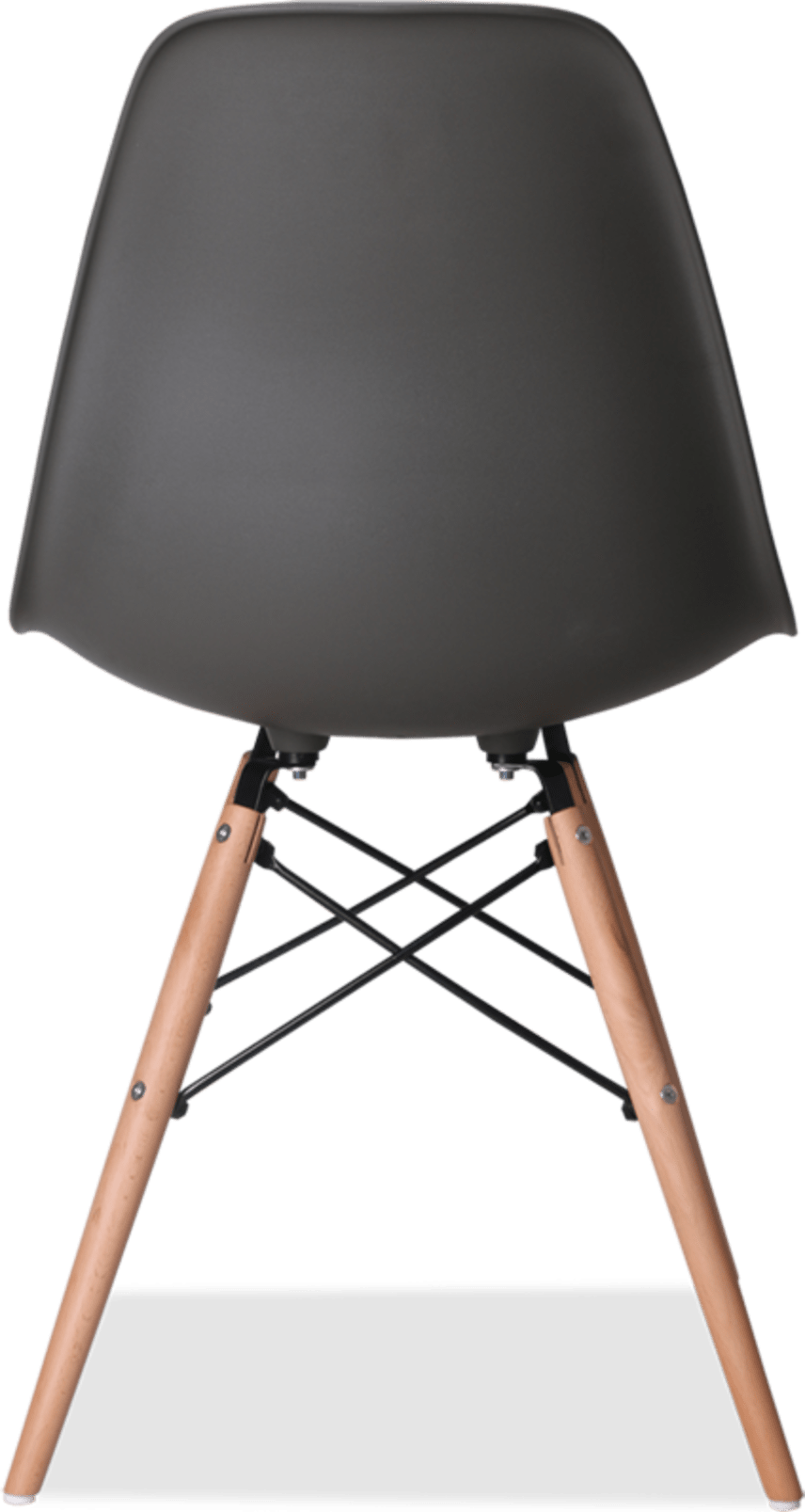 DSW-stoel Basalt/Light Wood image.