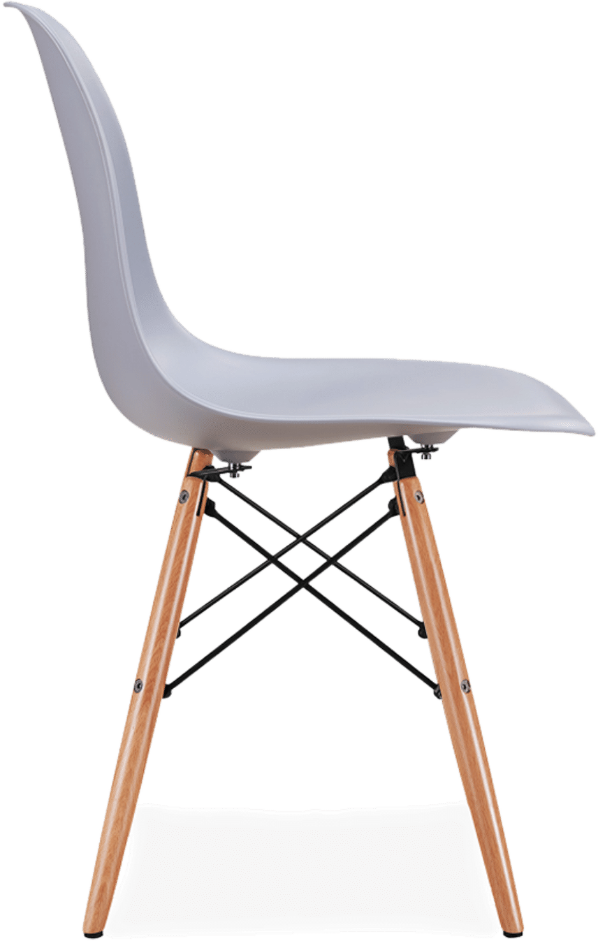 DSW-stoel Grey/Light Wood image.