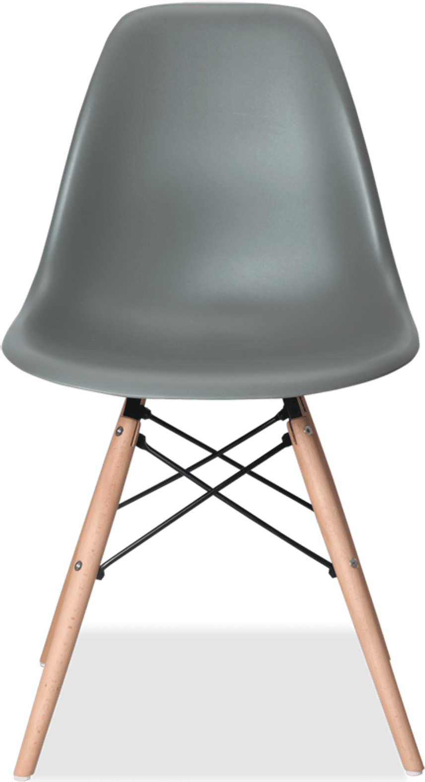 DSW Style Chair Moss Grey/Light Wood image.