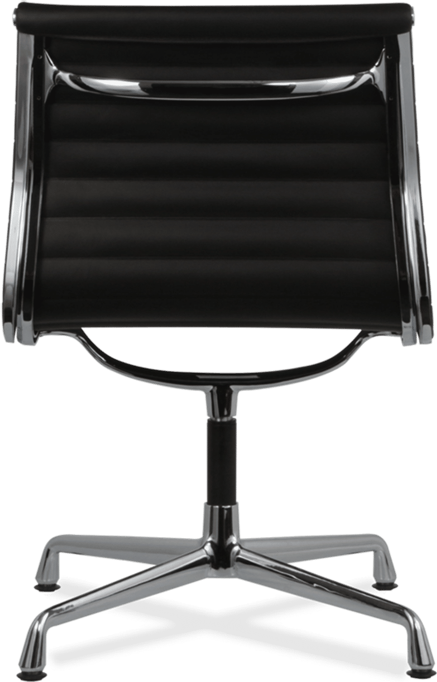 Eames Style Office Chair EA105 Leather    Black image.