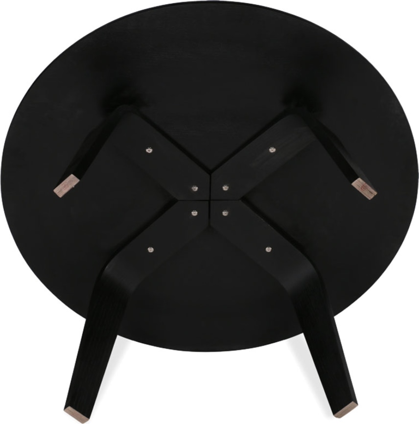 Table basse en contreplaqué style Eames Black image.