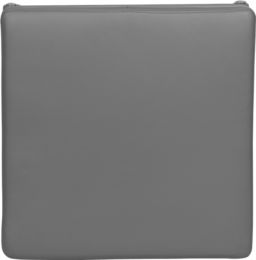 Eames Style Soft Pad Ottoman EA223 Grey image.