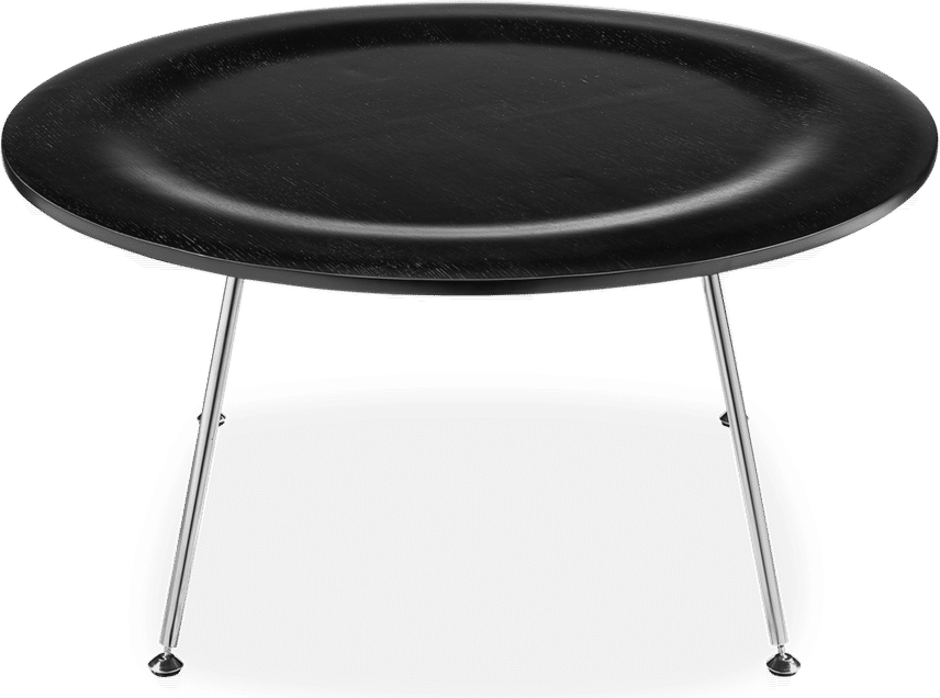Tavolino CTR in stile Eames Black image.