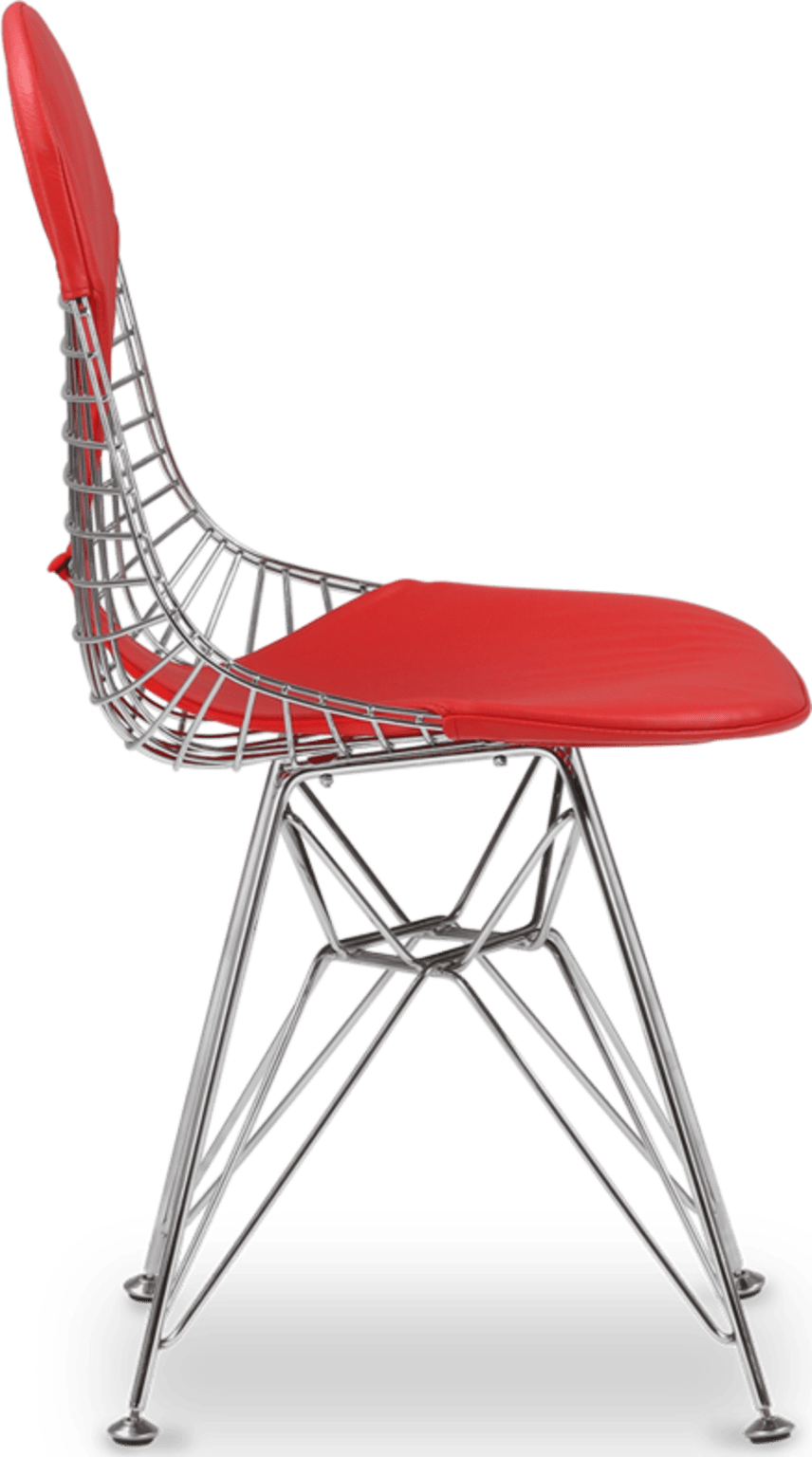 Bikini Wire Dining Chair Red image.