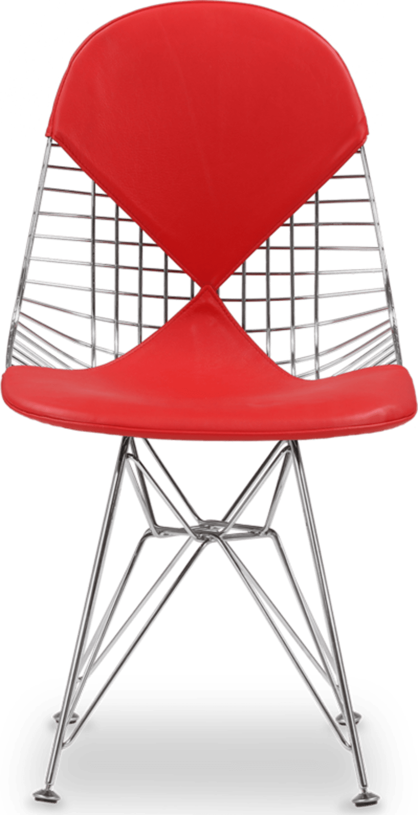 Bikini Wire Dining Chair Red image.