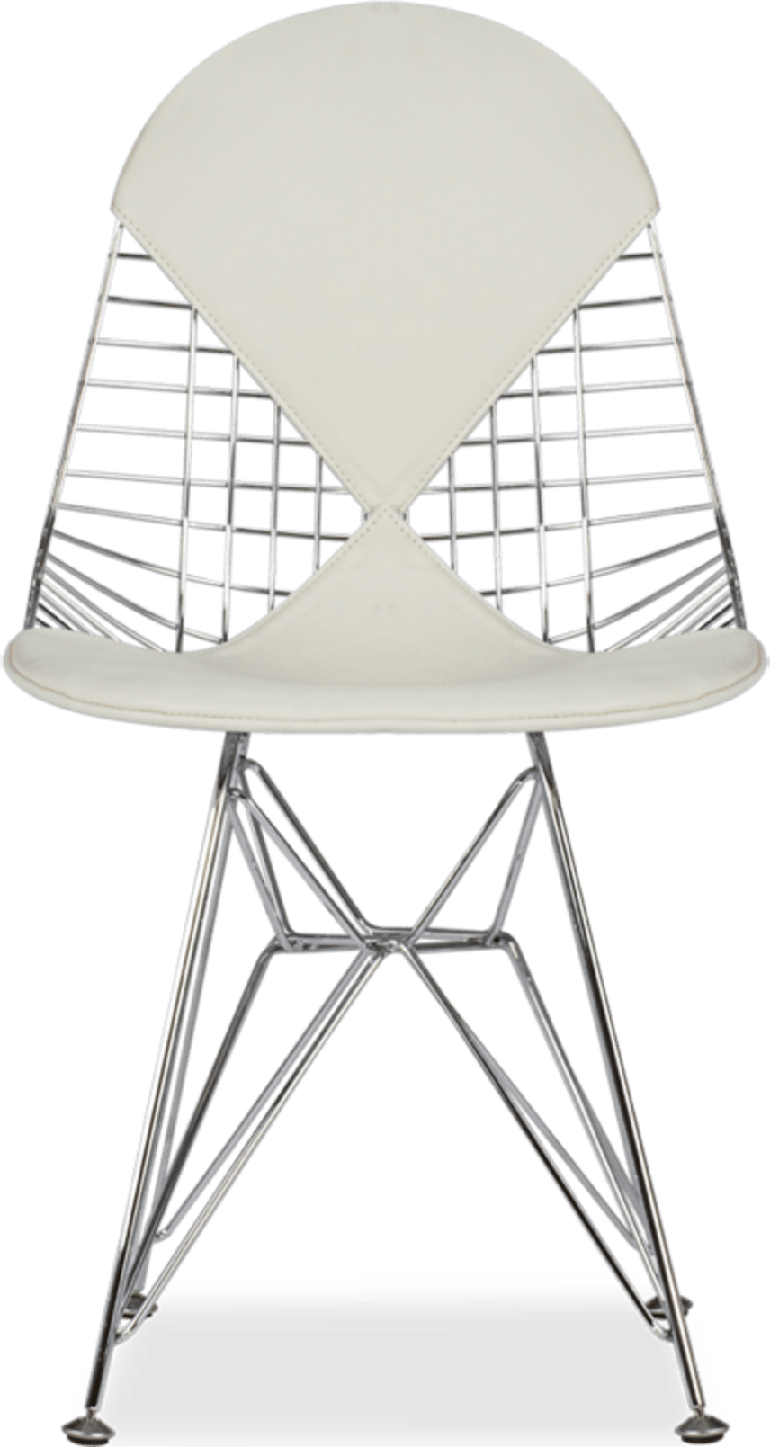 Bikini Wire Dining Chair White image.
