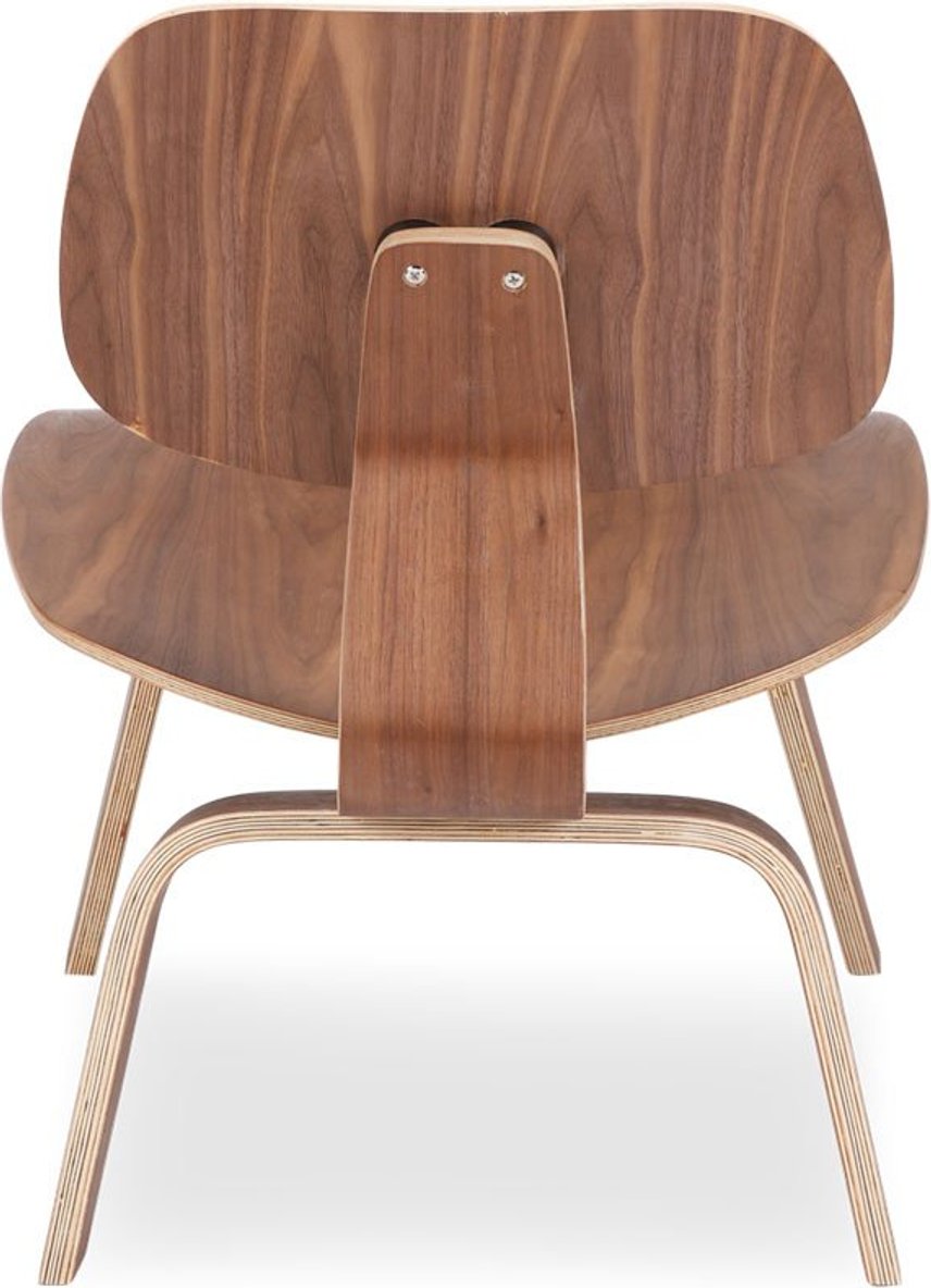 LCW-stol i Eames-stil Walnut image.