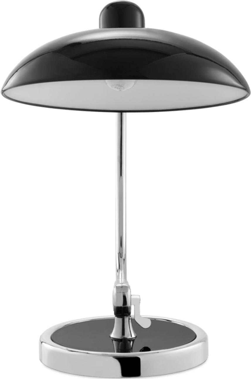 Kaiser Idell Style Table Lamp Black image.