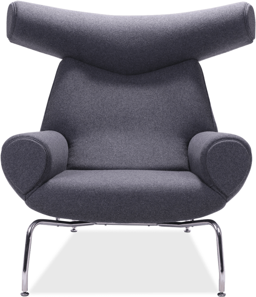 OX Chair  Wool/Charcoal Grey image.