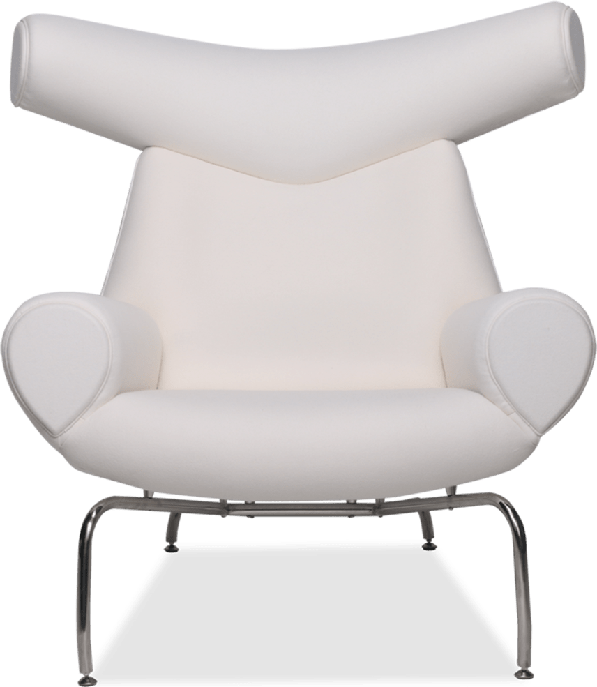OX Chair  Premium Leather/White image.