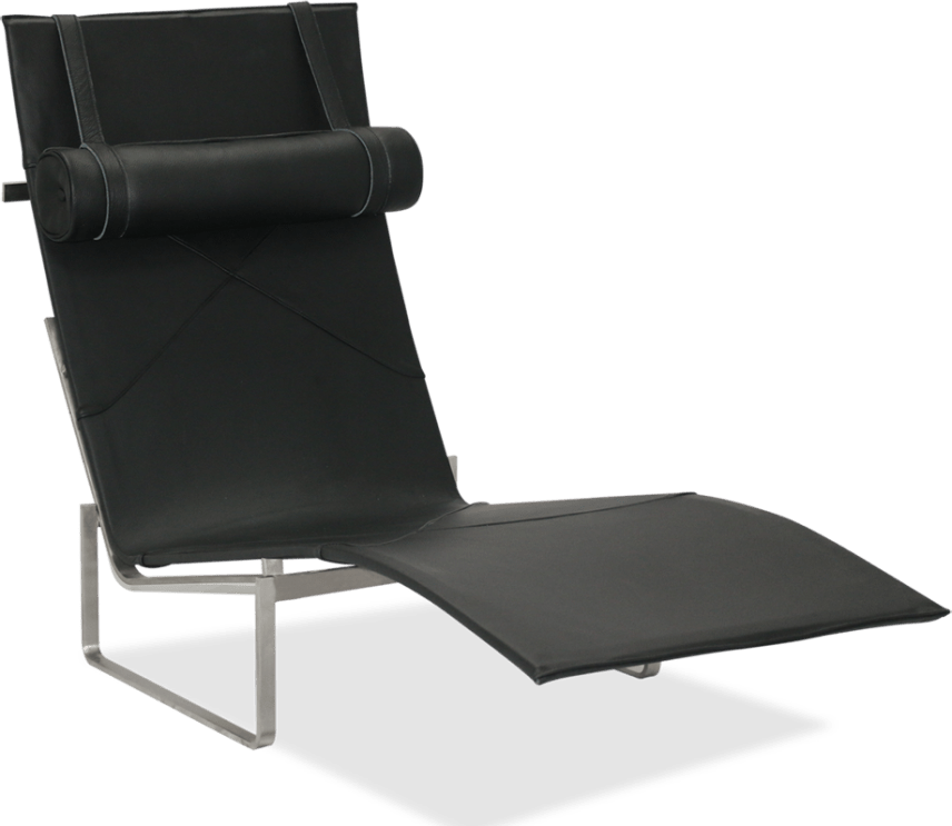 PK24 Chair Italian Leather/Black image.