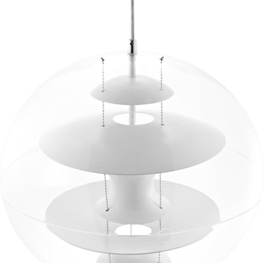 Lampe Globe VP White image.