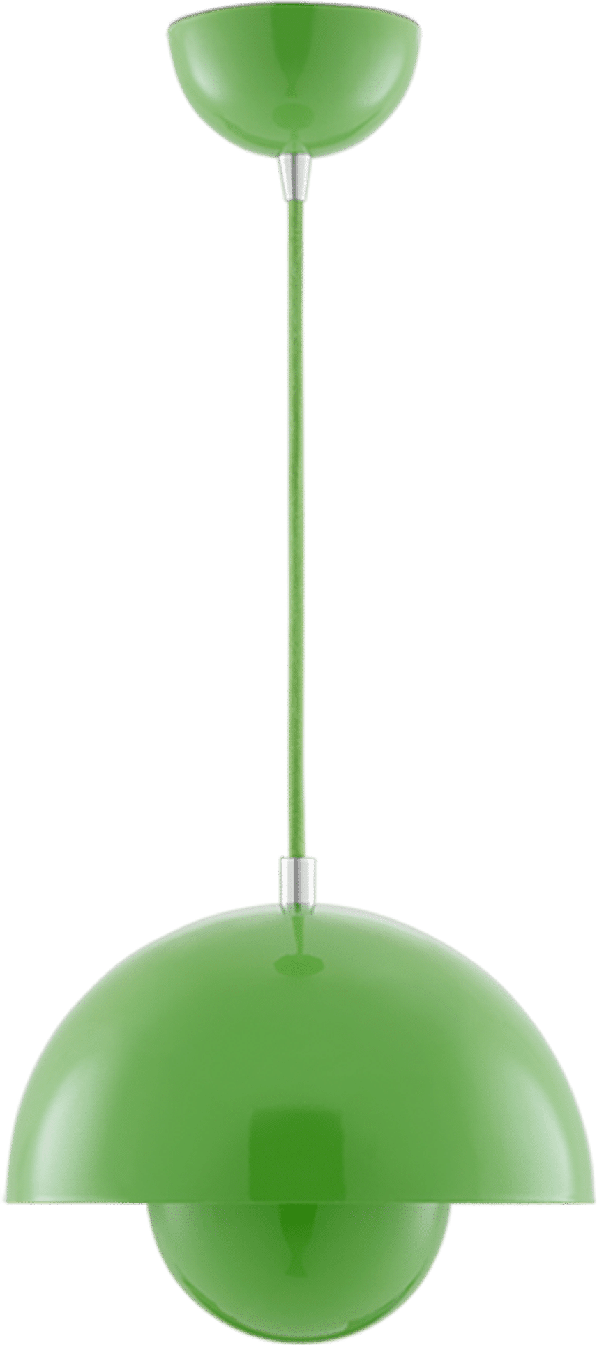 Flower Pot Lamp Green image.