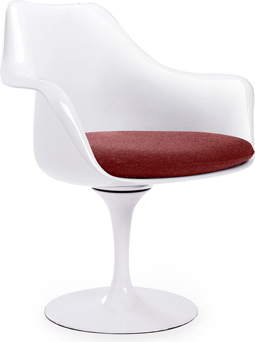 Fauteuil Tulip Deep Red image.