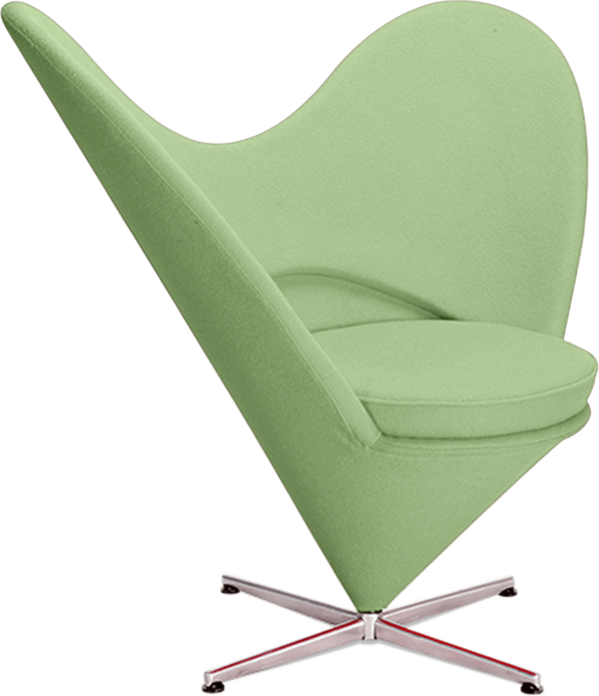 Heart Chair Light Green image.