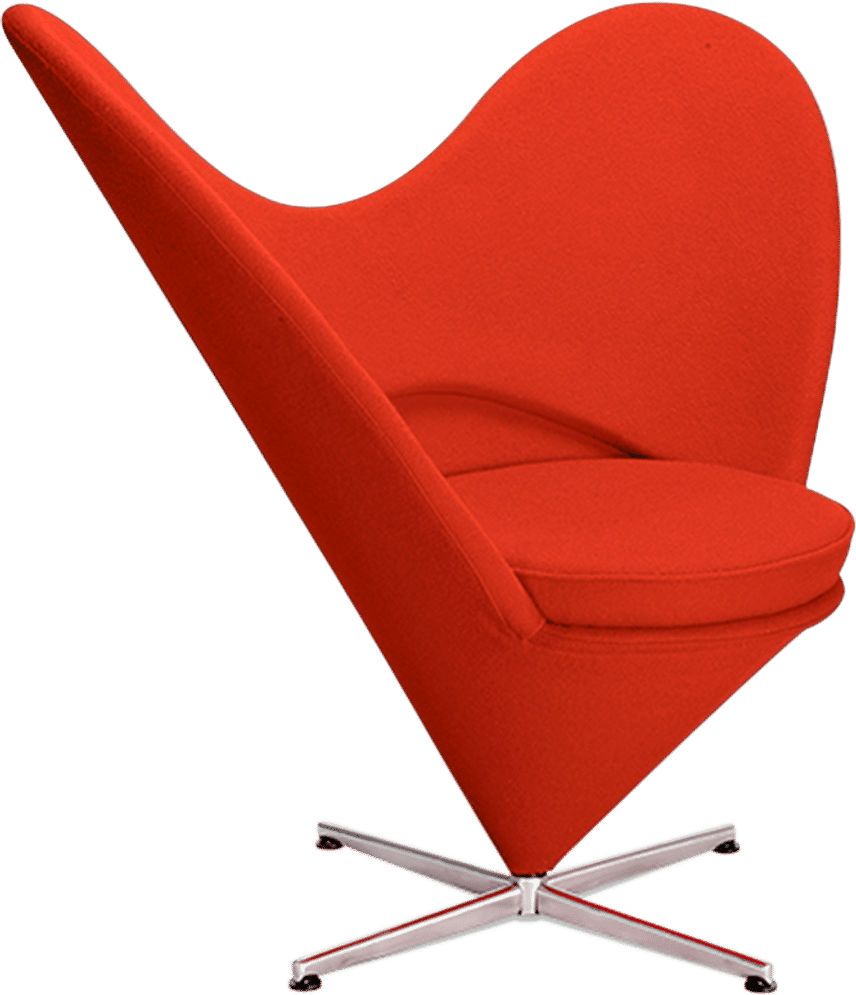 Heart Chair Orange image.
