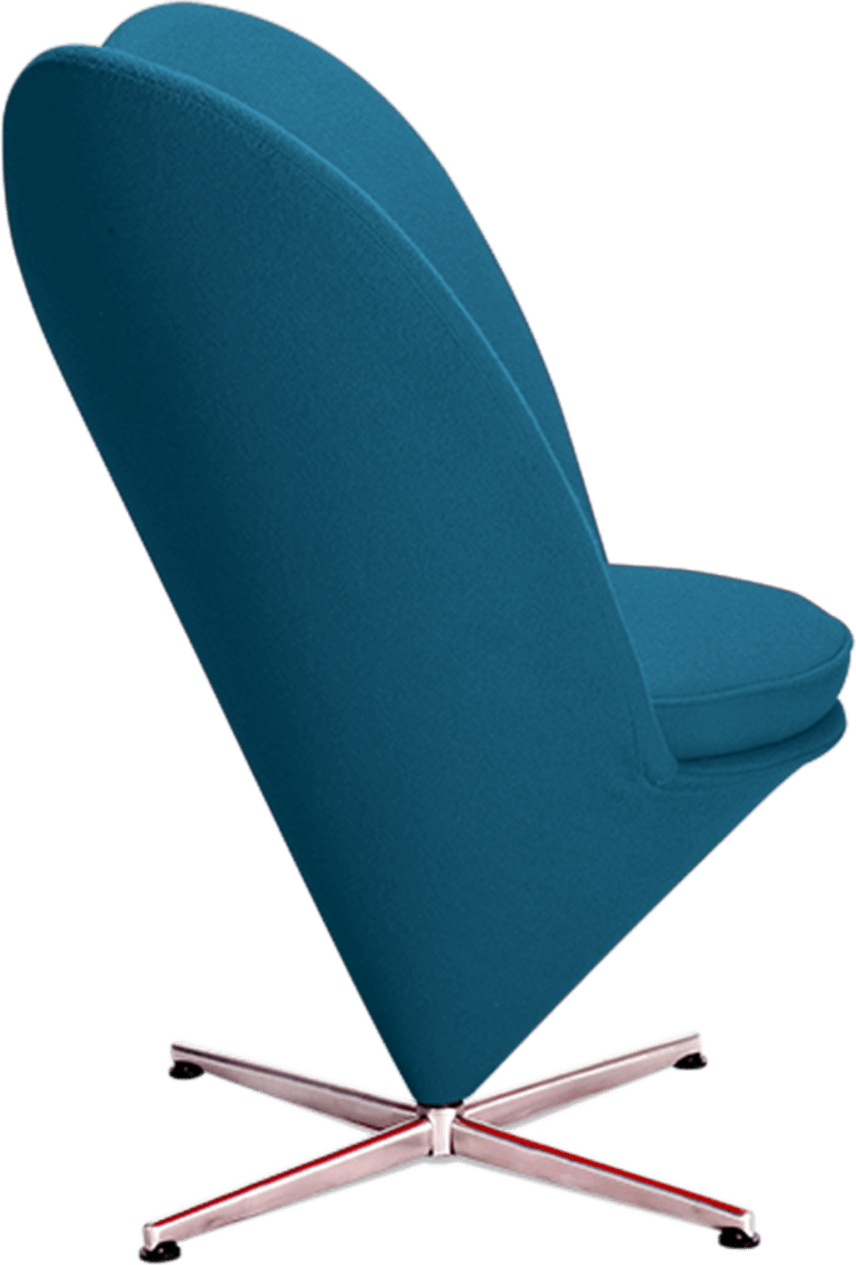 Chaise de coeur Morocan Blue image.