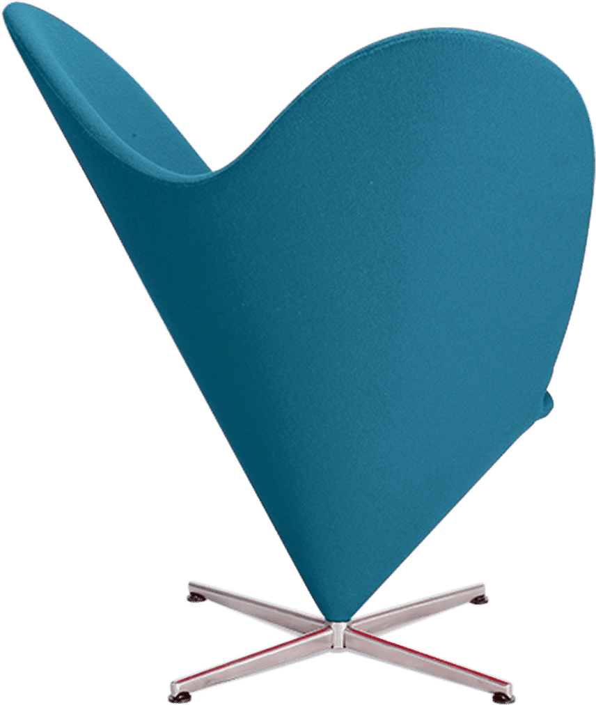 Heart Chair Morocan Blue image.