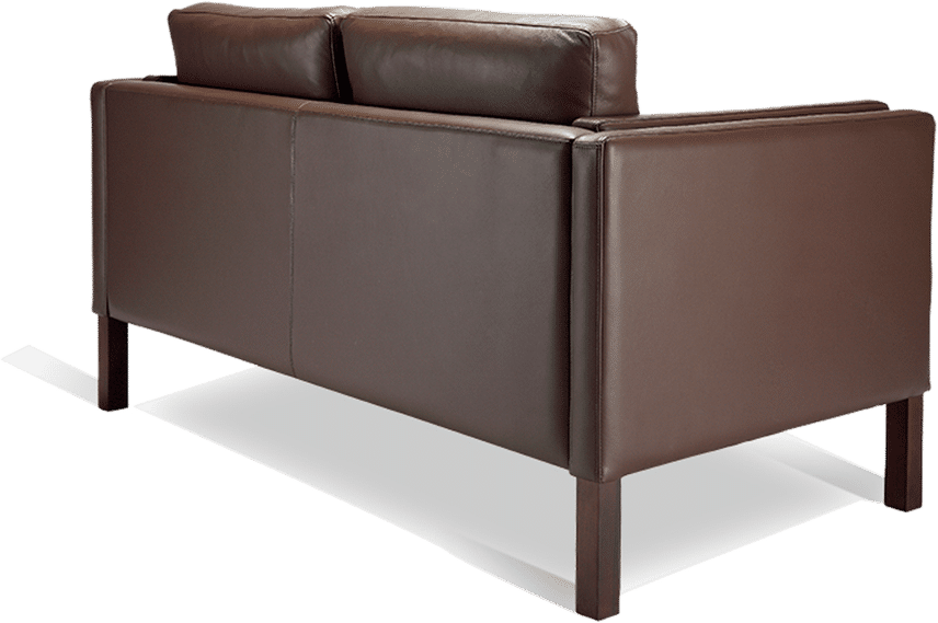 2332 Sofa med to seter Premium Leather/Mocha image.