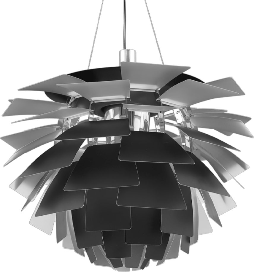 Artichoke Lamp  Black/48 CM image.