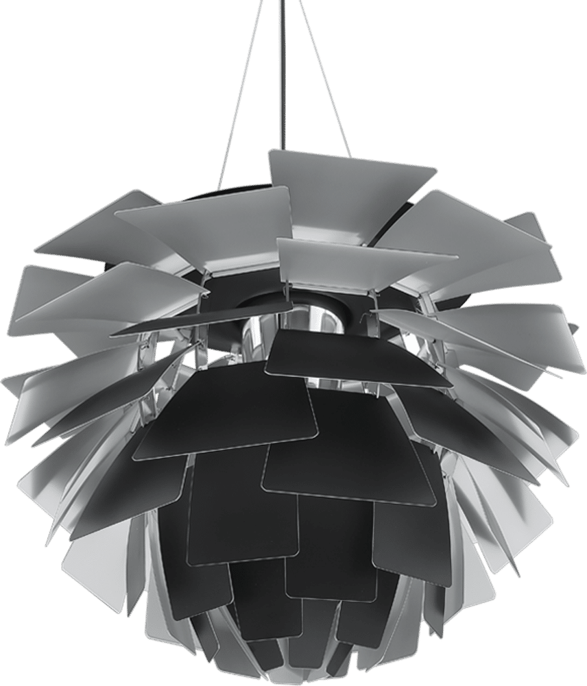 Artichoke Lamp  Black/60 CM image.