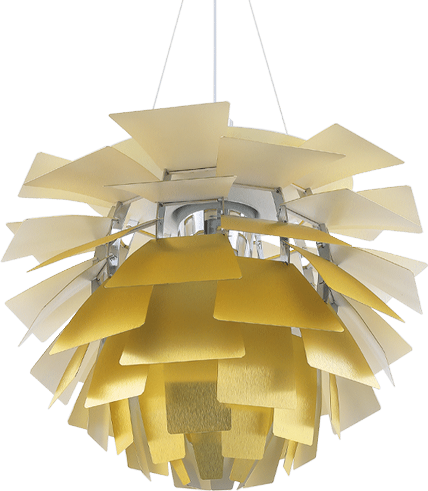 Artischocken-Lampe Brass/72 CM image.