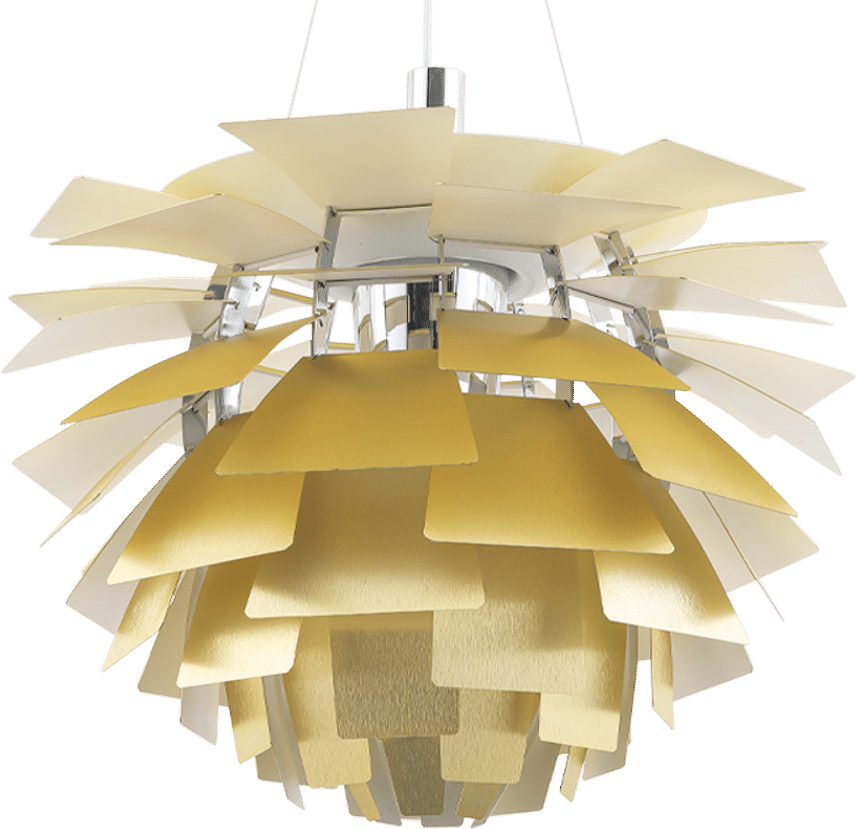 Artichoke Lamp  Brass/72 CM image.