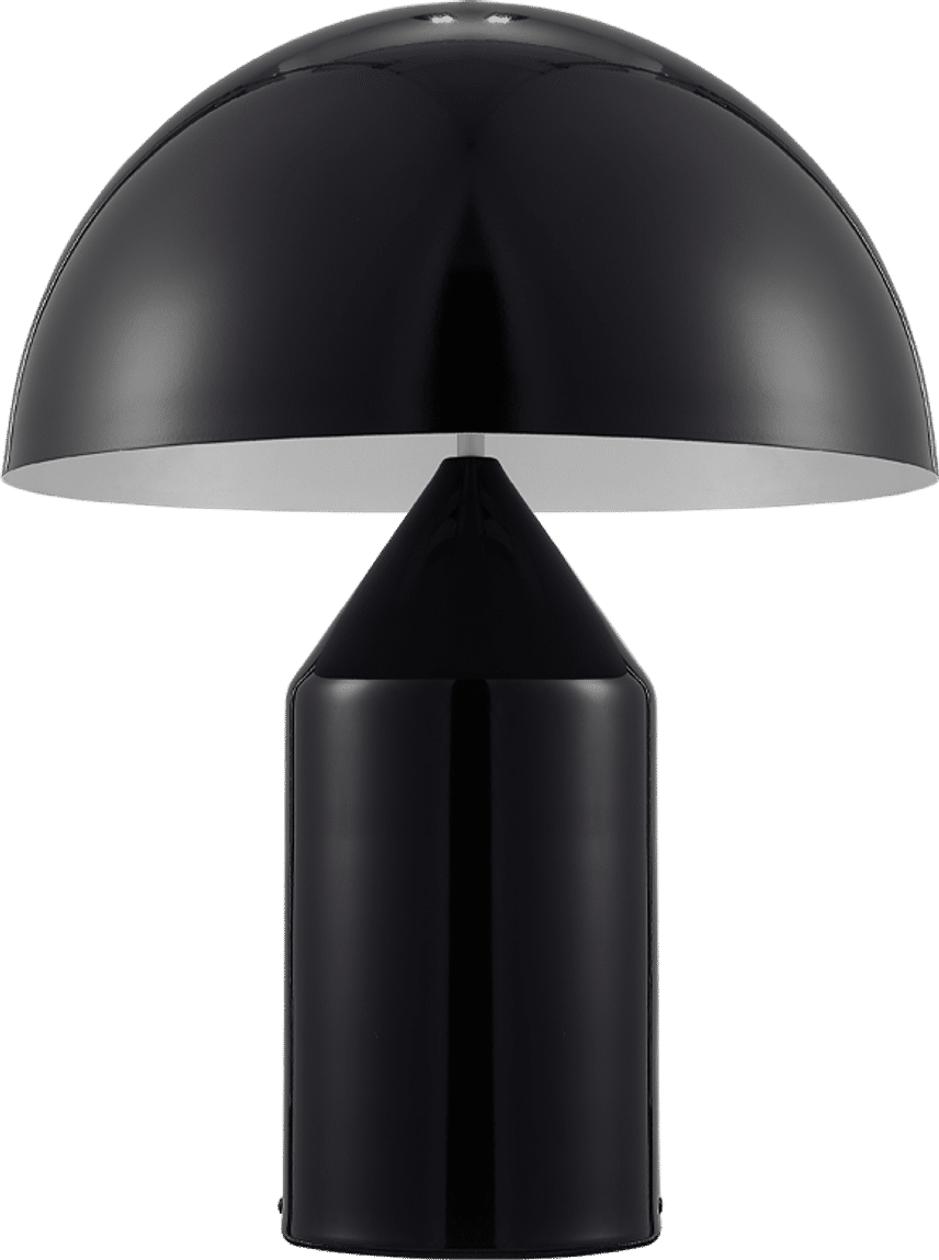 Atollo stijl tafellamp Black image.