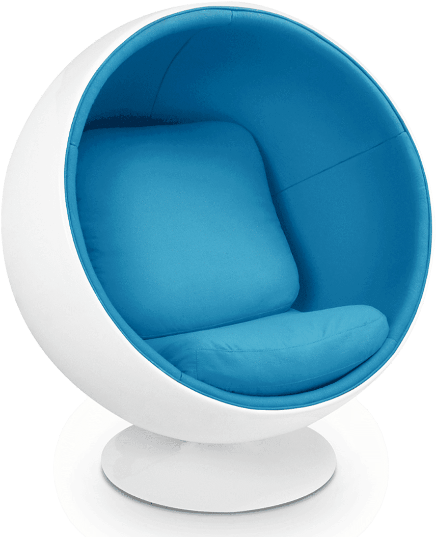 White ball chair on sale