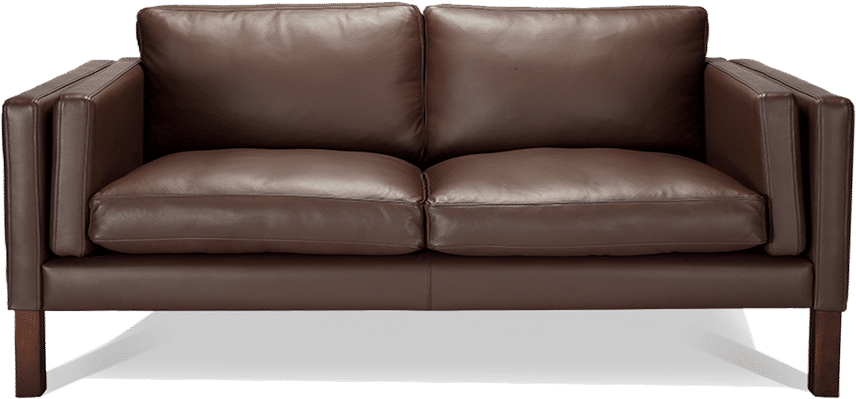 2332 Two Seater Sofa Premium Leather/Mocha image.