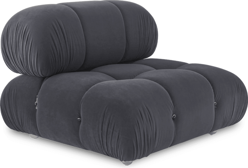 Chaise longue de style Camaleonda Dark Grey image.