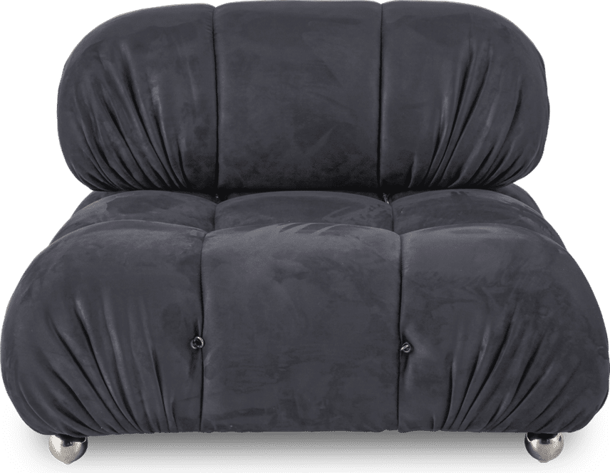 Chaise longue de style Camaleonda Dark Grey image.