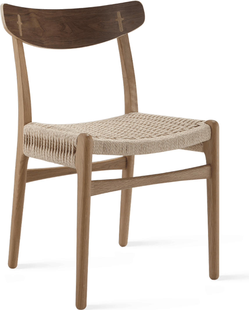 CH23 Chair Walnut / Oak image.