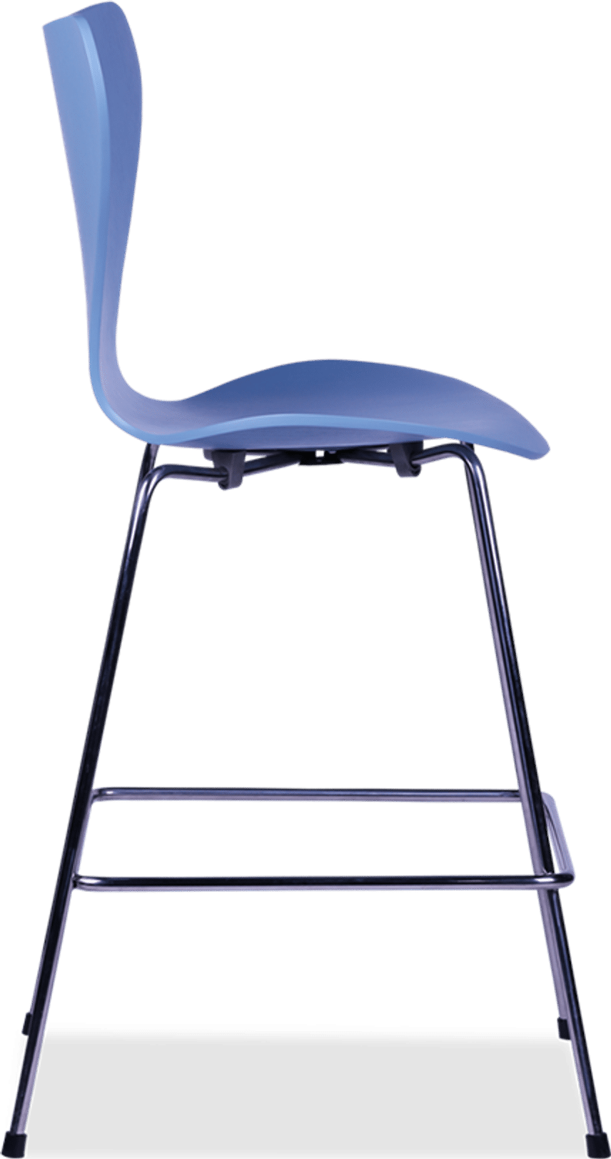 Series 7 Counter Stool Plywood/Light Blue image.