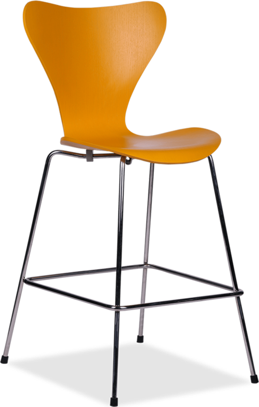 Series 7 Counter Stool Plywood/Yellow image.