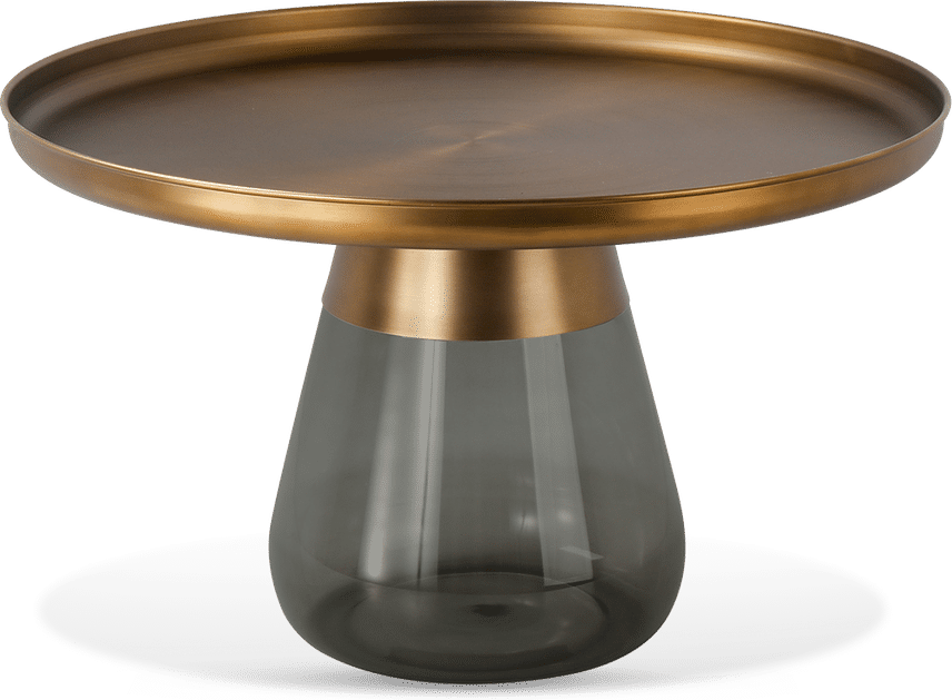 Table basse Bliss - Large Bliss Brass Gray image.