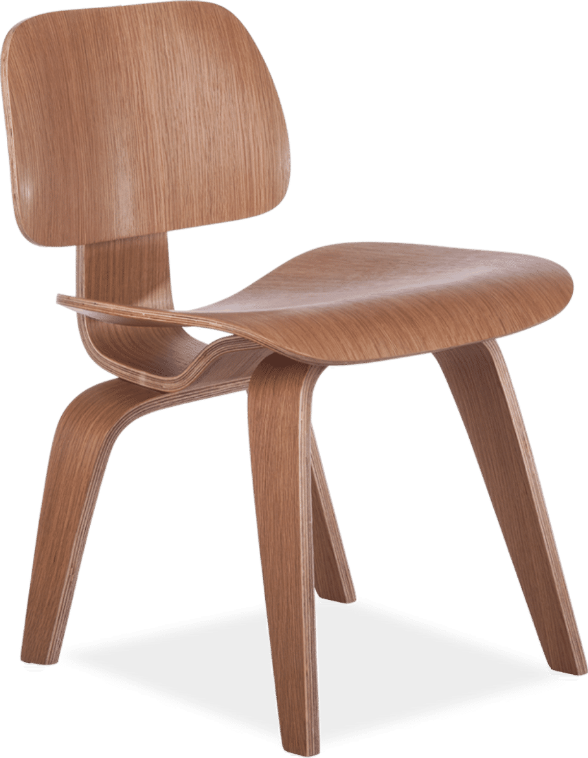 Eames Style DCW Chair Oak image.