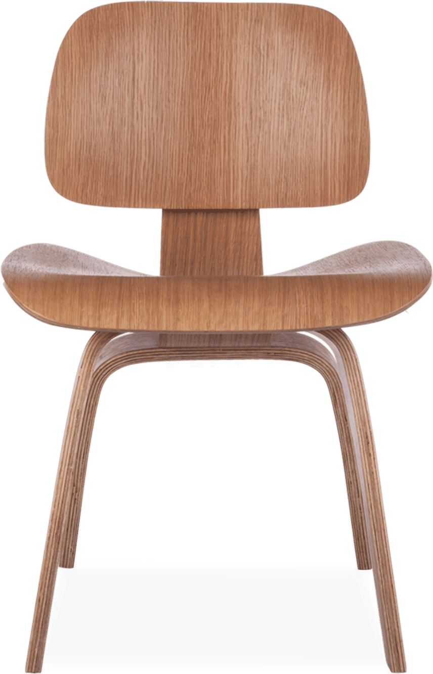 Eames Style DCW Chair Oak image.