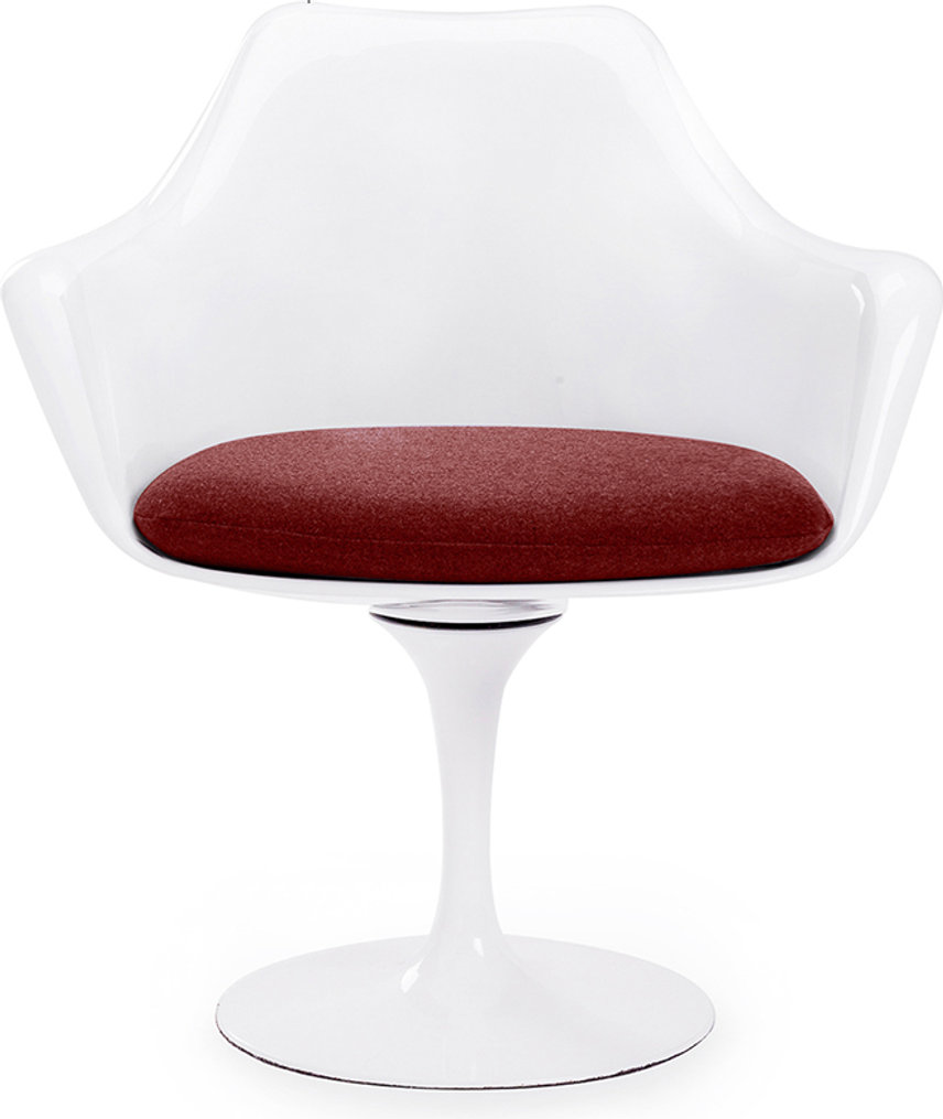 Fauteuil Tulip Deep Red image.
