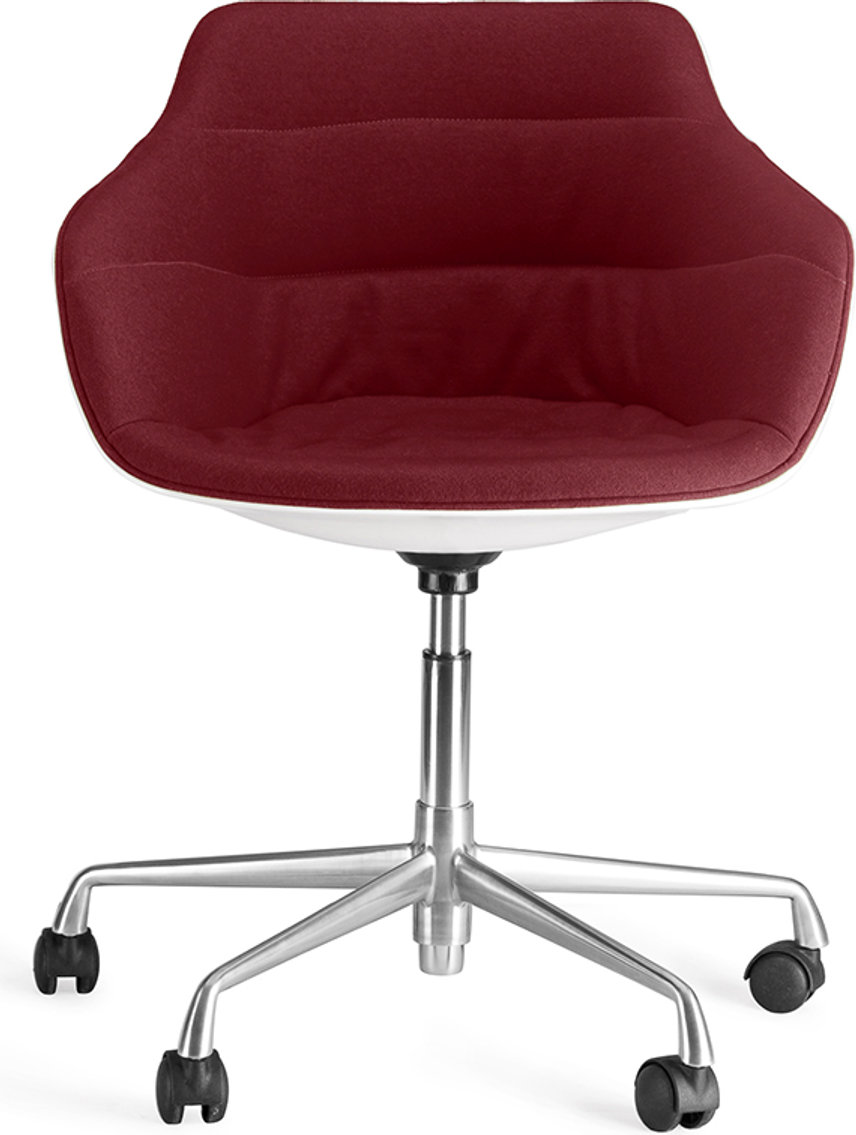 Flow Office Chair Deep Red image.